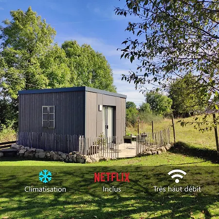 Vakantiehuis L'oustalou - Tiny House En Aubrac - Vue Panoramique Sur La Nature