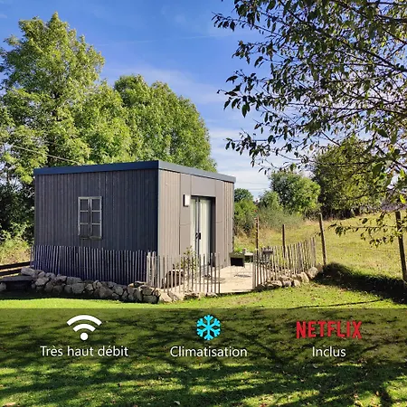 L'oustalou - Tiny House En Aubrac - Vue Panoramique Sur La Nature